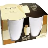 Konitz Coffee Bar Maxi 13-Ounce Mugs, Set of 2, White