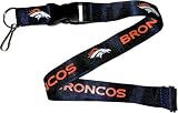 Denver Broncos Team Logo Lanyard (Navy)