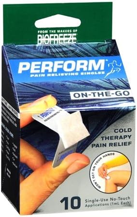 Perform Pain Relieving Singles (Pack of 10)