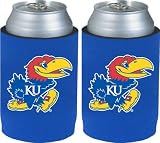 Kansas Jayhawks Can Koozie 2-Pack
