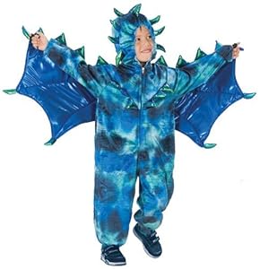 Boys Toddler Blue Dragon Costume size 18 Months-2T