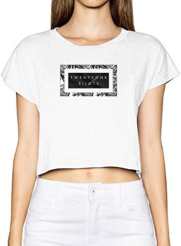 Twenty One Pilots Musical Duo Lane Boy Women Graphic-Print Memorial Cropped Shirt