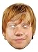Rupert Grint Prominentenmaske, Papp Maske, aus hochwertigem Glanzkarton mit Augenlöchern, Gummiband - Grösse ca. 30x21 cm