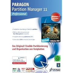 A K T I O N - Paragon Partition Manager 2011 Professional + GRATIS DVD Forbidden Kingdom