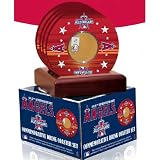 Steiner Sports MLB Los Angeles Angels 2010 All-Star Game Coasters with Game Field Dirt