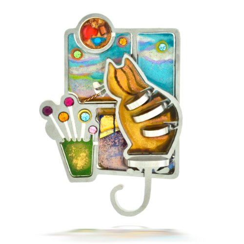 Cat In Window Pin from the Artazia Collection #9919 NP Cat In Window Pin from the Artazia Collection #9919 NP