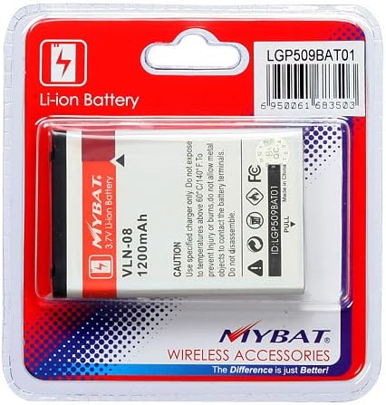 Standard 1200 mAh Li-Ion Battery for LG Optimus S LS670, Optimus T P509, Optimus M MS690, Optimus C, Optimus U US670, Optimus V VM670, Phoenix P505, Thrive