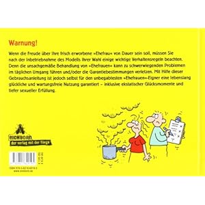 Ihre Ehefrau: Gebrauchsanleitung