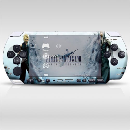 Final Fantasy Decorative Protector Skin Decal Sticker for PSP-3000, Item No.0858-08