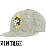 NFL Men's Green Bay Packers Classics Flat Visor Flex Hat - Tw93Z (Grey  , Large/X-Large)