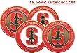 (4) Stanford Cardinal Golf Ball Markers
