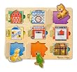 Melissa Doug 474 Magnetic Hide Seek Board