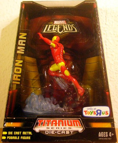 TITANIUM SERIES DIE CAST MARVEL LEGENDS - IRON MAN