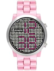 Phosphor Womens MD011L Swarovski Mechanical Digital Watch
