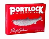 Portlock Wild Smoked Salmon, 8-Ounce Red Boxes (Pack of 3)
