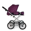 BRIO 24890310 Puppenwagen Combi, violett