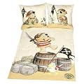 Herding 440850050 Bettw�sche Pitzelpatz / 80x80 + 135x200 cm, Linon