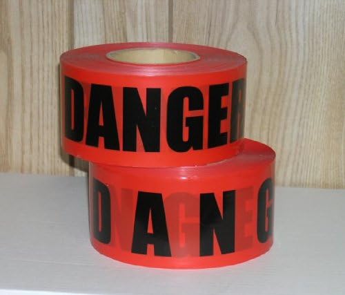 Storm Stripes Barricade Tapes, DANGER - Individual Roll