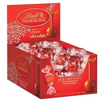 Lindt Lindor Truffles Milk Chocolate, 60-Count Box