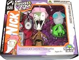 Invader Zim: Zim in Old Man Disguise & Gir in Dog Disguise Action Figure Set