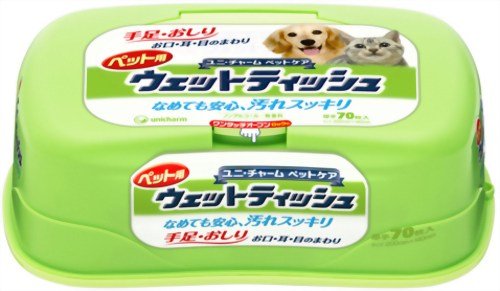 ペット用 ウェットティッシュ 本体 70枚