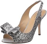 Kate Spade New York Women's Charm Sandal,Silver,8 M US