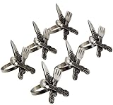 Buy DII Pewter Finish Antique Flatware Napkin Ring, Set of 6 Knowing God: Walking through the Book of Books