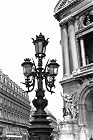 Paris, France, Opera House. Original B&W Photo by Art Popov. 8 1/2x11 Digital Print, Unmounted, Printed and Signed By the Artist.