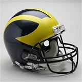 Michigan Wolverines Full Size Authentic ProLine NCAA Helmet