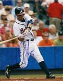 Autographed/Hand Signed 8x10 Photo Jeff Francoeur Atlanta Braves