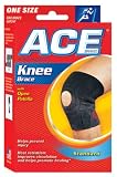 ACE Neoprene Open Knee Brace, One Size Fits All