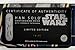 Star Wars Skateboard Deck Han Solo Collectible Blister Packaging Santa Cruz