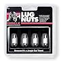 Gorilla Automotive 41187 Acorn Bulge Seat Lug Nuts (1/2" Thread Size)