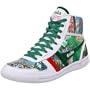 Gola Men's Eboy Graphic Sneaker, White/Multi, 9 F(M) UK/10 (D)M US