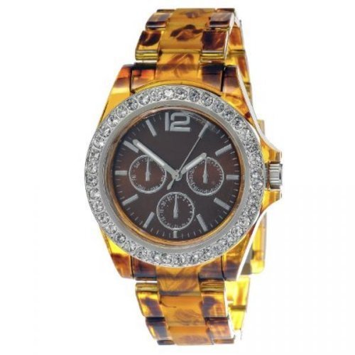 FMD Multifunction Tortoise Shell Womens Watch FMDCT382