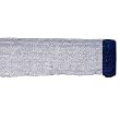 Extra Wide Mesh Blue Sparkle Tinsel Christmas Ribbon 6" x 4 Yards
