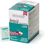 Medique/Medi-First 80248 Chewable Mint Antacid Tablets, 125-Packets