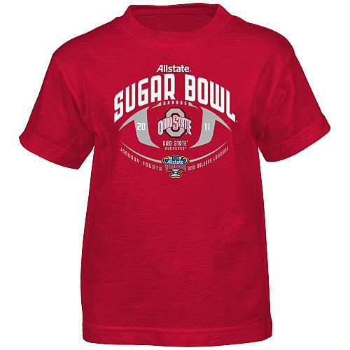 adidas Ohio State Buckeyes Youth Sugar Bowl T-Shirt SIZE 18 TO 20