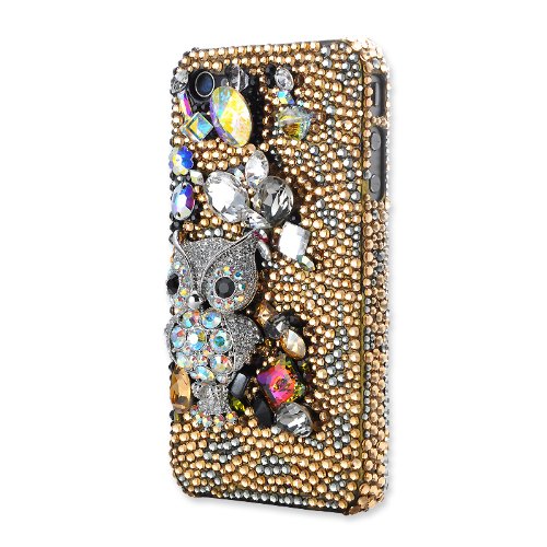 Buy Owl Swarovski Crystal iPhone 4 and 4S Case