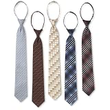 Comfort Zone Fancy Silk Zipper Tie