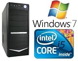 WINDOWS 7 Prof. 64 Bit, PC Intel i5 2500 Quad Core 4x3,3GHz, 500GB (7200rpm), Kingston 4GB DDR3 (1333MHz), ATI HD 5450 1GB (HDMI-DVI-VGA-DirectX11), 6xUSB 2.0, AUDIO, DVD Writer, 420W, COMPUTER