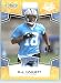 2008 Donruss / Score Limited Edition Super Bowl XLIII Gold Border # 48 D.J. Hackett - Carolina Panthers - NFL Trading Card in a Prorective Screw Down Display Case