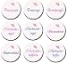 Produkt-Bild: Hochzeits Buttons: Hochzeit Helfer: Trauzeuge, Trauzeugin, Hochzeitshelfer, Blumenkind usw. - Hochzeit / Wedding Set 3