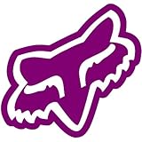 Fox Racing Heady Single Stickers MotoX Motorcycle Graphic Kit Accessories - Sangria