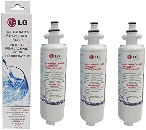 3X OEM LT700P ADQ36006101 Fridge Water Filter Kenmore 46-9690 Cartridge NEW