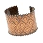 Jaipur Copper Metal Cuff Bracelet