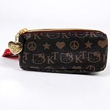 Hello Kitty Faux Leather Coin Purse Wallet Black