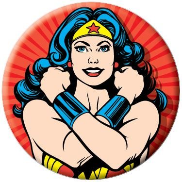  DC Comics Wonder Woman Arms Button 81069 [Toy]