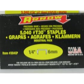 Arrow Fastener #304IP 5040PK 1 4 Wire Staple by ARROW FASTENER