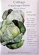 Cabbage Copenhagen Market Heirloom Seed 150 Seeds